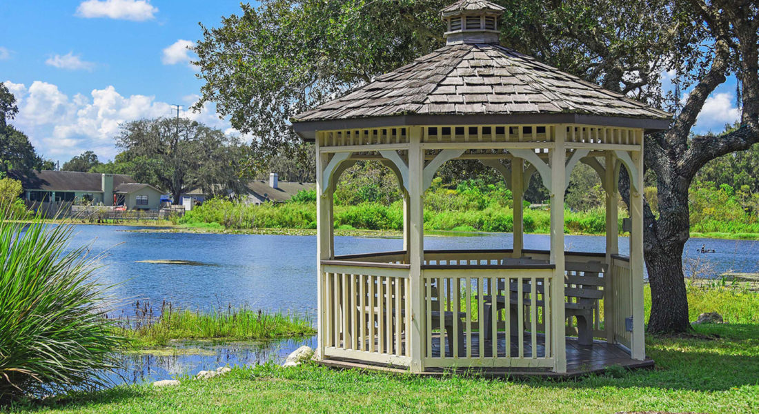 Community Feature Orchid Lake RV Resort in New Port Richey, Florida