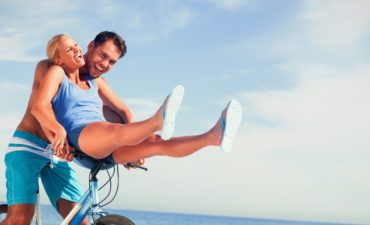 Bike Riding into the Summer on the Beach with Garber Communities