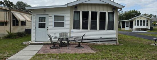 An exterior view of 138 Travel Park Dr. Lot 124