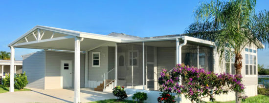 An exterior view of 32 Paradise Lake Drive