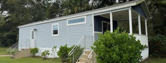 An exterior view of 307 La Serena Dr. - Lot 39