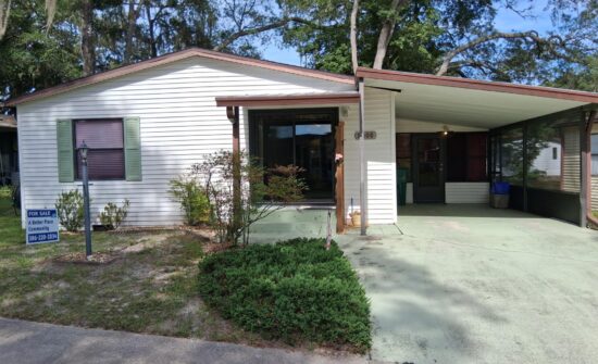 An exterior view of 1308 Nutwood Dr.