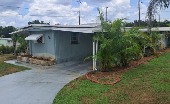 An exterior view of 44 Paradise Lake Dr.