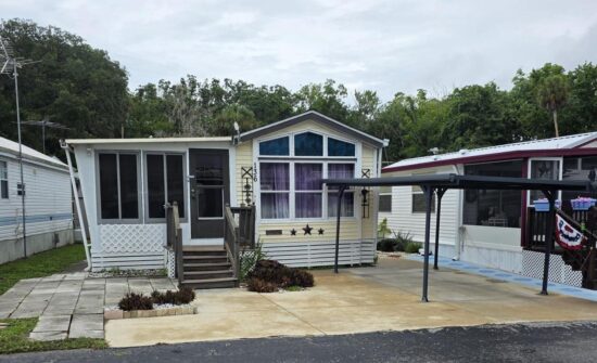 An exterior view of 138 Travel Park Dr Lot 136