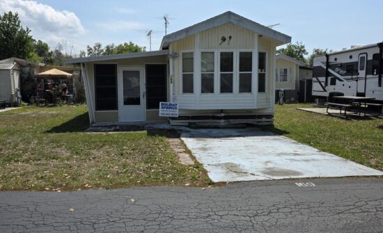 An exterior view of 138 Travel Park Dr. Lot 169