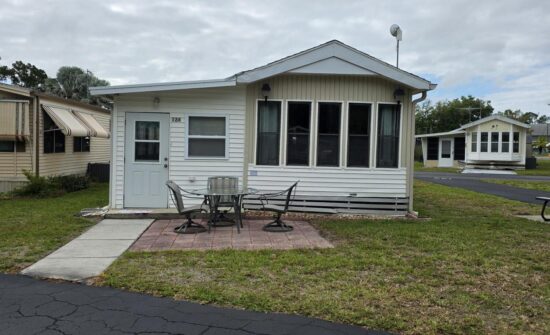 An exterior view of 138 Travel Park Dr. Lot 124