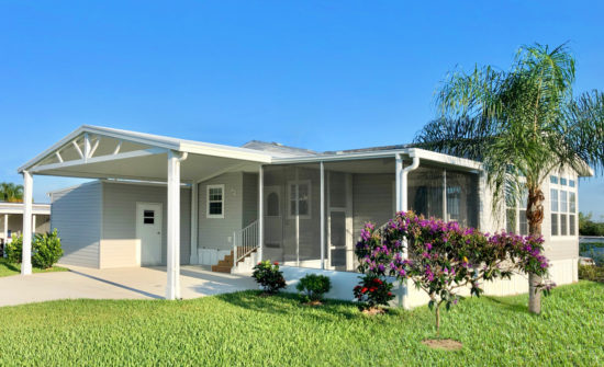 An exterior view of 32 Paradise Lake Drive