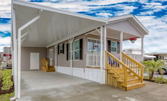 An exterior view of 8225 Arevee Drive - Lot 531