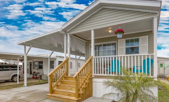 An exterior view of 8225 Arevee Drive - Lot 547