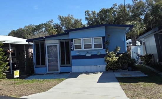 An exterior view of 138 Travel Park Dr Lot 224