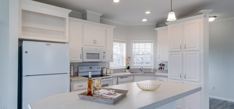 Tall cabinets with plenty of storage