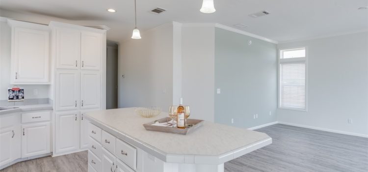 Kitchen island with plenty of storage