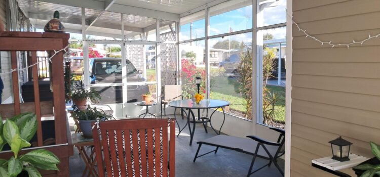 Covered Screened In Porch