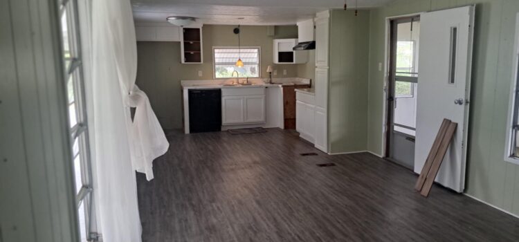 Kitchen and Living Room