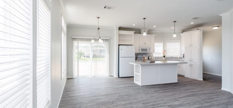 Sliding glass doors to lead to screened-in porch