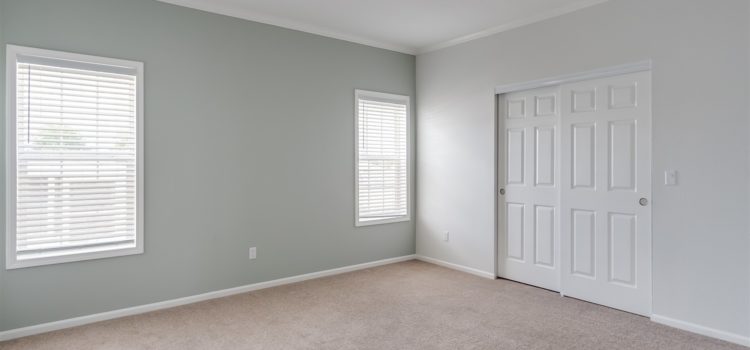 Master bedroom with large closet