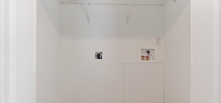 Laundry Room with Washer and Dryer Hook-ups