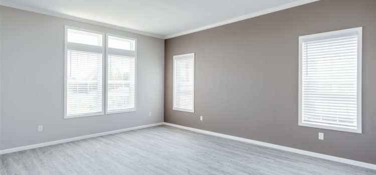 Large windows provide plenty of light