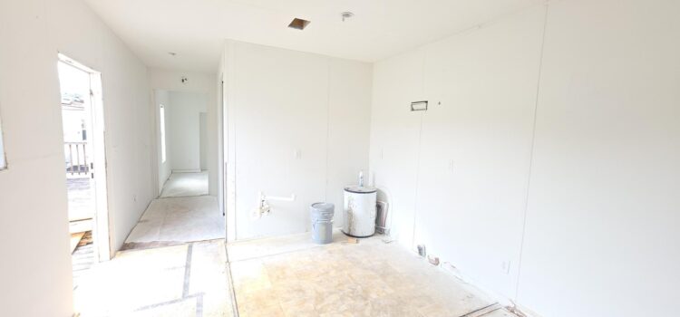 Kitchen and Living Room