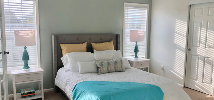 Spacious Master bedroom with large closet