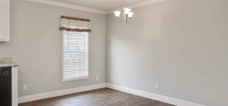 Large open dining area
