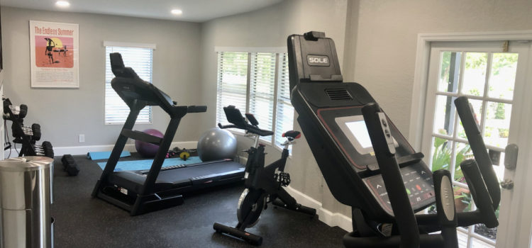 Keep up your health at our brand new fitness room