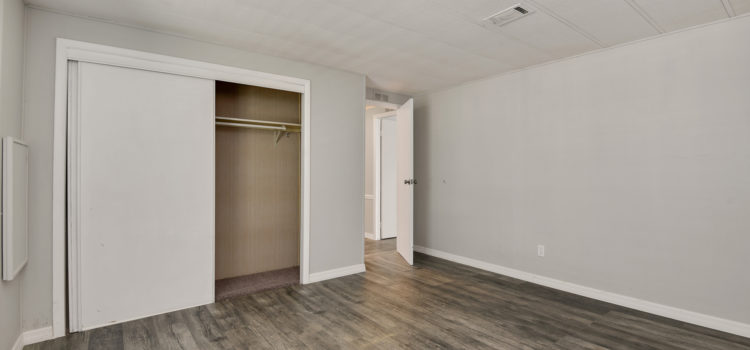 Master with plenty of closet space