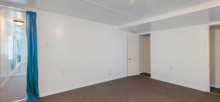 Master bedroom with ample closet space
