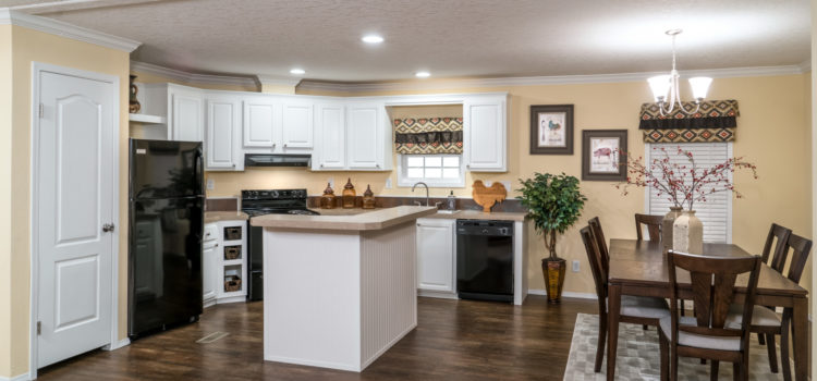 Large, open kitchen